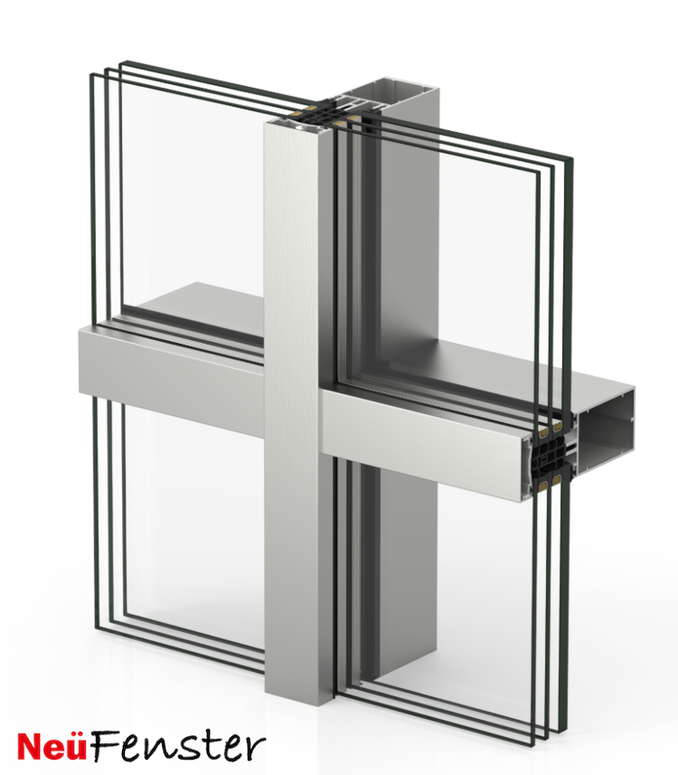 NF COR 80 Passive House Aluminum Insulated Windows Triple Glazed Windows Neufenster Canada