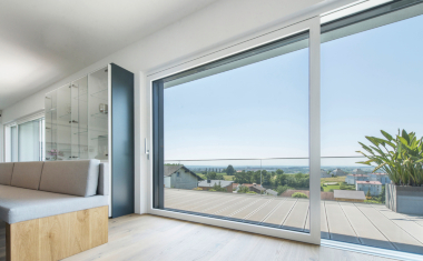 Triple Glazed Energy Efficient Vinyl Aluminum Wood Sliding Patio Door European Style Lift and Slide Doors NeuFenster